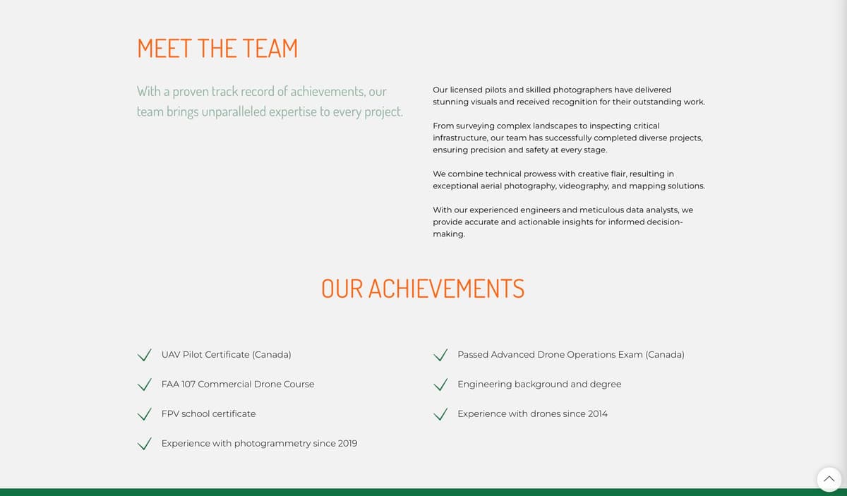 Dronica - Aerial Services & Robotics