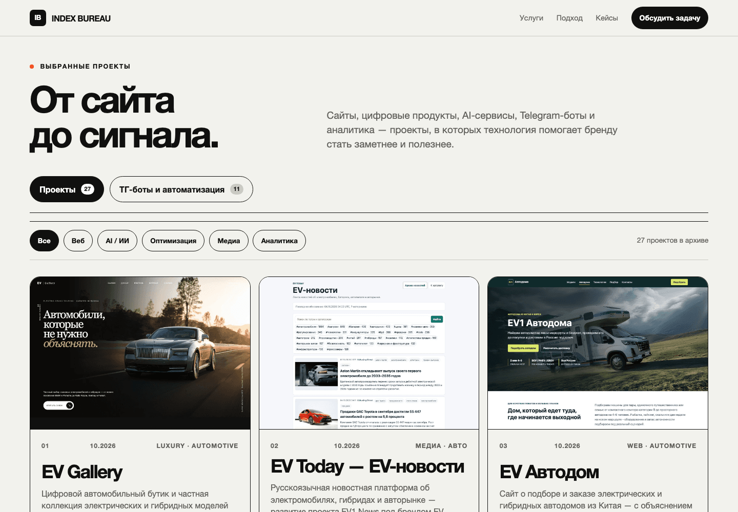 Index Bureau: Digital Visibility Agency: media 2
