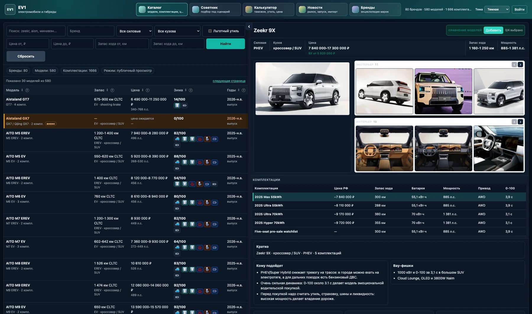 Electropedia: EV Database Interface and Catalog Admin: media 3